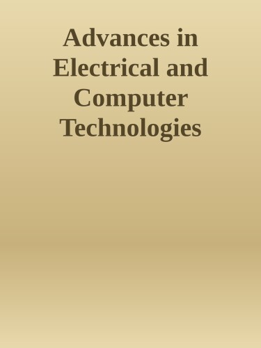 Advances in Electrical and Computer Technologies: Select Proceedings of ICAECT 2021 (Lecture Notes in Electrical Engineering, 881)