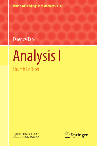 Analysis I