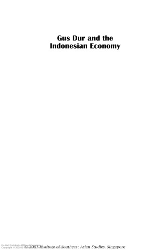 Gus Dur and the Indonesian economy