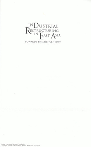 Industrial restructuring in East Asia: towards the 21st century