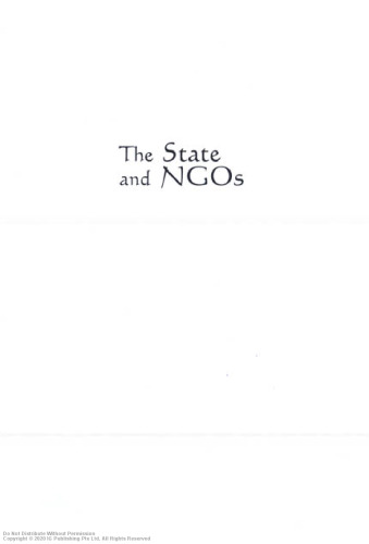 The state and NGOs : perspective from Asia