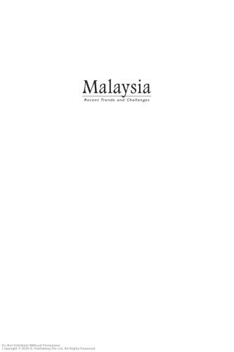 Malaysia : Recent Trends and Challenges