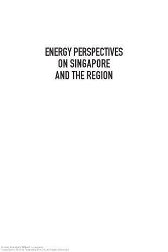Energy perspectives on Singapore and the region.