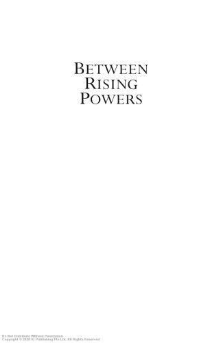 Between rising powers : China, Singapore, and India