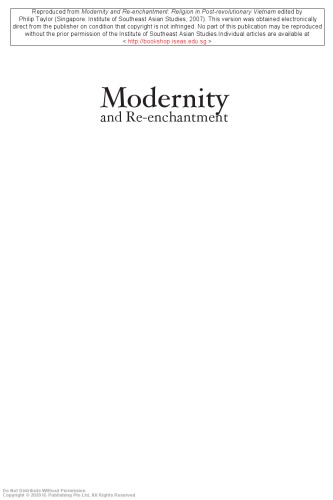 Modernity and re-enchantment : religion in post-revolutionary Vietnam