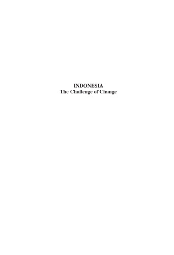 Indonesia: The Challenge of Change