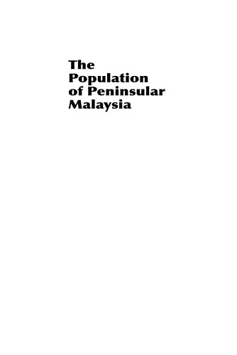The Population of Peninsular Malaysia