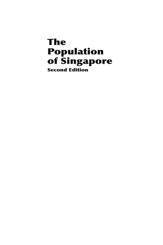 The Population of Singapore: (2nd Ecition)
