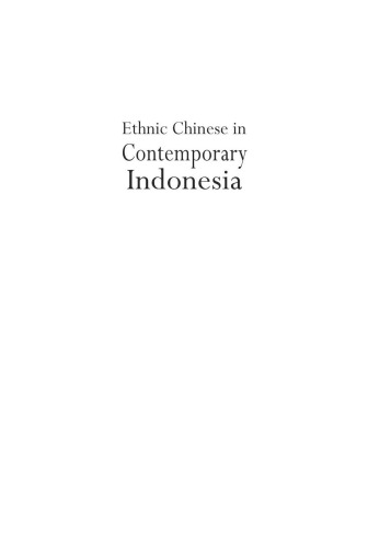 Ethnic Chinese in Contemporary Indonesia