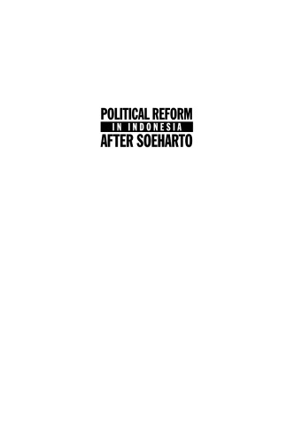 Political Reform in Indonesia after Soeharto