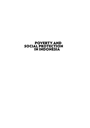 Poverty and Social Protection in Indonesia