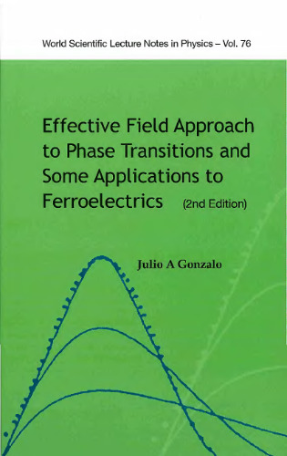 Effective field approach to phase transitions and some applications to ferroelectrics