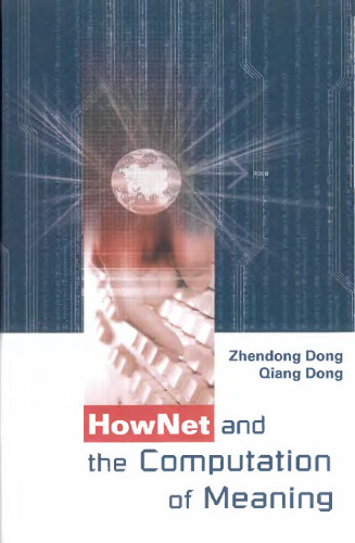 HowNet and the computation of meaning