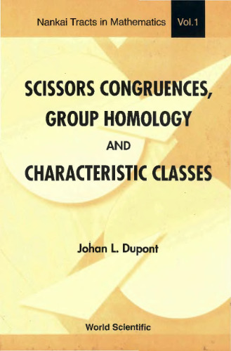 Scissors congruences, group homology and characteristic classes