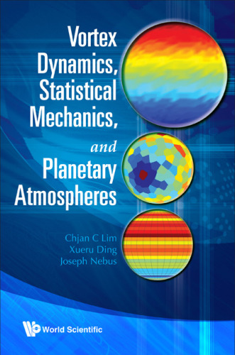 Vortex dynamics, statistical mechanics, and planetary atmospheres