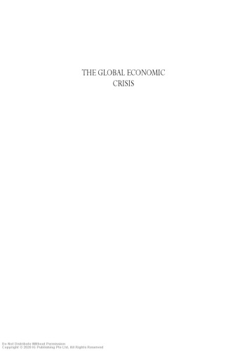 The global economic crisis : implications for asean.