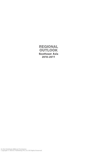 Regional outlook : Southeast Asia, 2010-2011