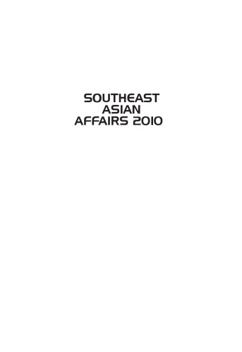 Southeast Asian Affairs 2010