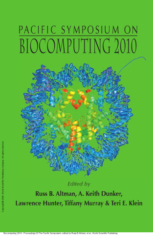 Biocomputing 2010 - Proceedings Of The Pacific Symposium