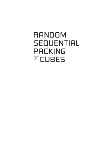 Random Sequential Packing of Cubes