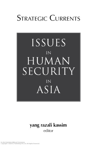 Issues in human security in Asia