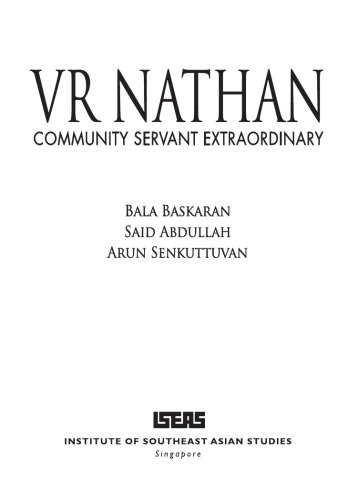 VR Nathan: Community Servant Extraordinary