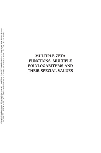 Multiple Zeta Functions, Multiple Polylogarithms and Their Special Values