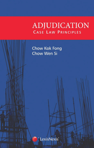 Adjudication - Case Law Principles