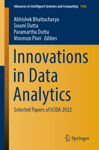Innovations in Data Analytics. Selected Papers of ICIDA 2022