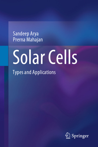 Solar Cells: Types and Applications