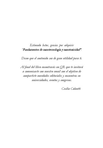 Fundamentos de nanotecnología y nanotoxicidad (Spanish Edition)