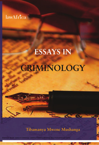 Essays in Criminology
