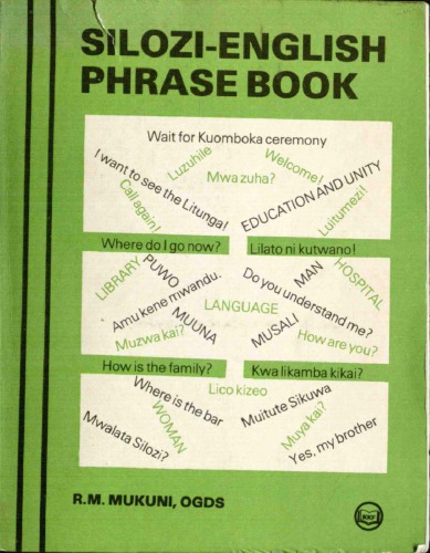 Silozi-English Phrasebook