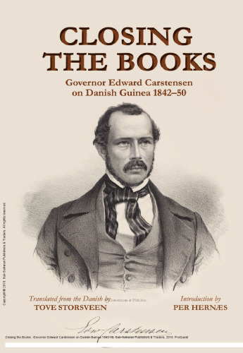 Closing the Books: Governor Edward Carstensen on Danish Guinea 1842-50