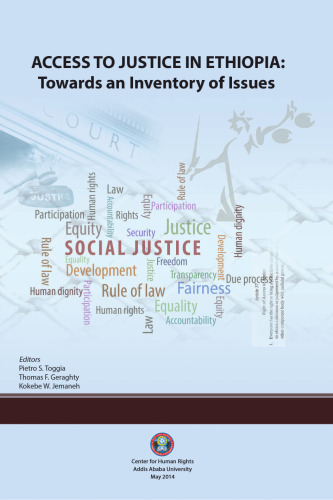 Access to Justice in Ethiopia: Towards an Inventory of Issues