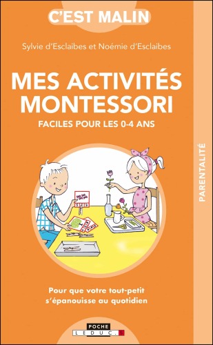 Mes activités Montessori faciles pour les 0-4 ans