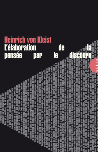 L'Elaboration de la pensée par le discours