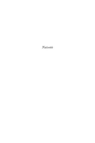 Naïvetés