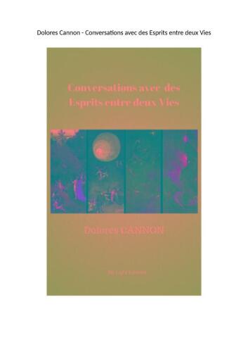 Conversations avec des Esprits entre deux Vies
