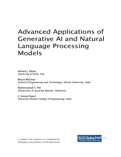 Advanced Applications of Generative Ai and Natural Language Processing Models