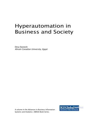 Hyperautomation in Business and Society