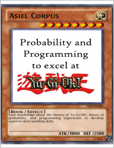 Probability and Programming to excel at Yu-Gi-Oh!