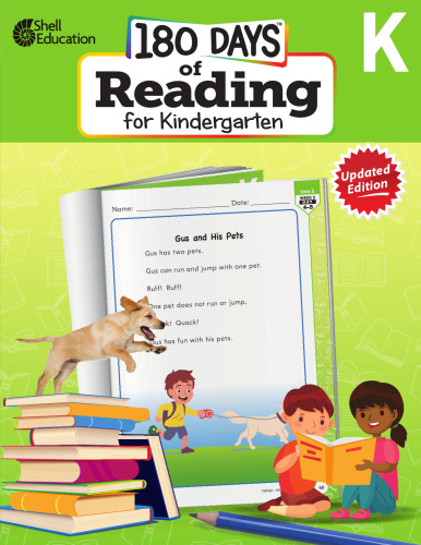 180 Days of Reading for Kindergarten, 2nd Edition: Practice, Assess, Diagnose