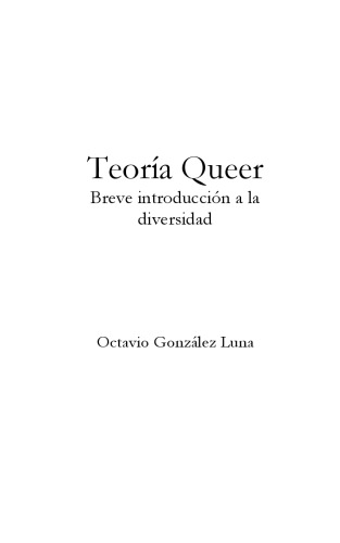 Teoría Queer: Breve introducción a la diversidad