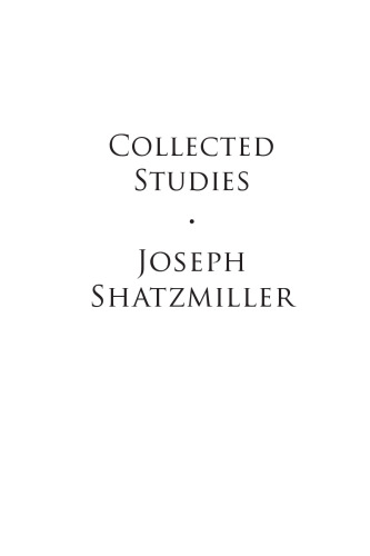 Collected Studies (Volume 2): Christian Majority - Jewish Minority
