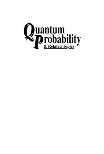 Quantum Probability and Related Topics