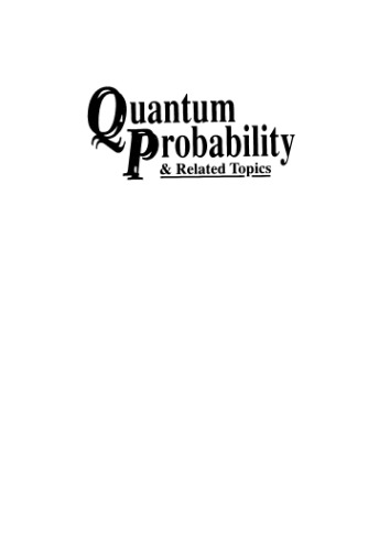 Quantum Probability & Related Topics