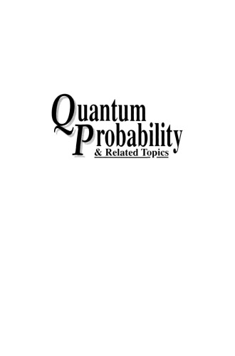 Quantum probability & related topics. Volume VIII
