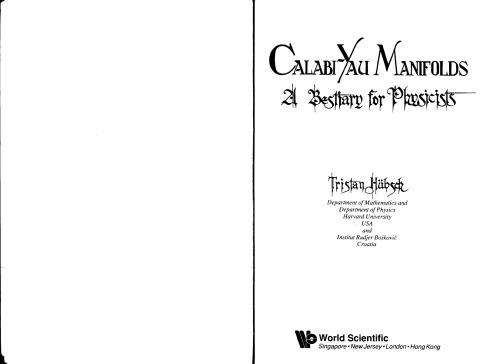 Calabi Yau Manifolds: A Bestiary for Physicists