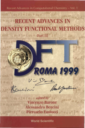 Recent advances in density functional methods Part III